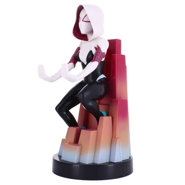 Spider Gwen figurspændebeslag, 20 cm Cable Guy Display