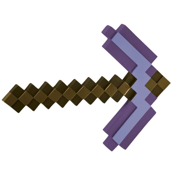 Förtrollad hacka för Minecraft, hållbart verktyg för gruvdrift