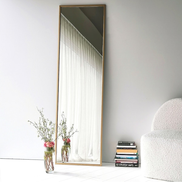 Cheval Mirror Cool - Guld