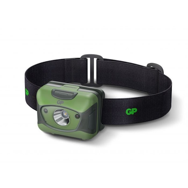 Ladattava otsalamppu 300 lumenia GP CHR41 Discovery