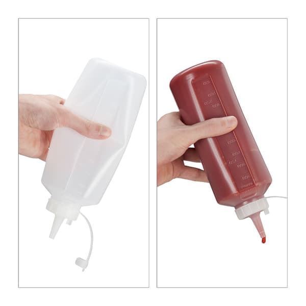 4x pressflaskor 1000ml