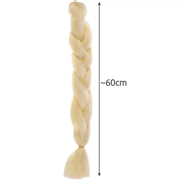 Synteettiset hiuspunokset blondit Soulima 23556