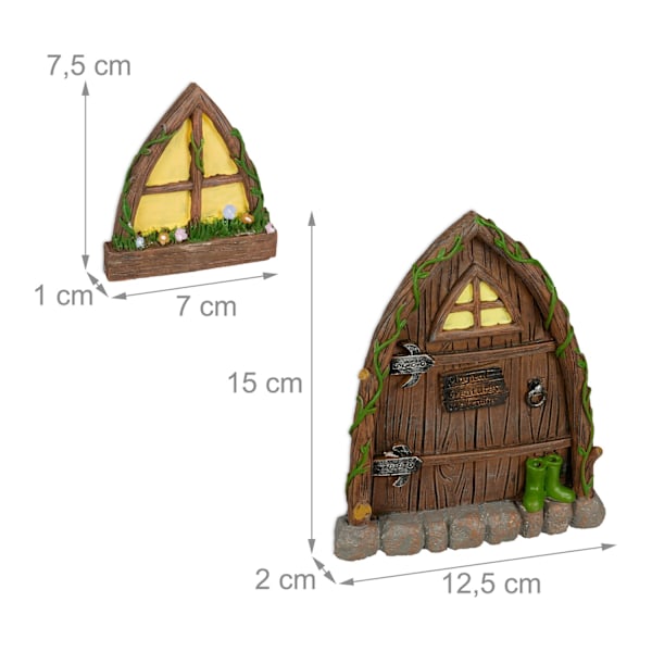 Fairy Door Set "Magical Creatures"