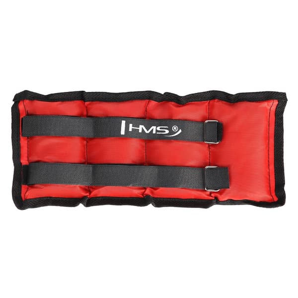 Ankel- og håndledsvægte, røde, 2 x 1,5 kg