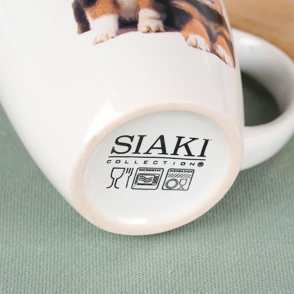 Keramiske krus hunde 220 ml 3 stk.