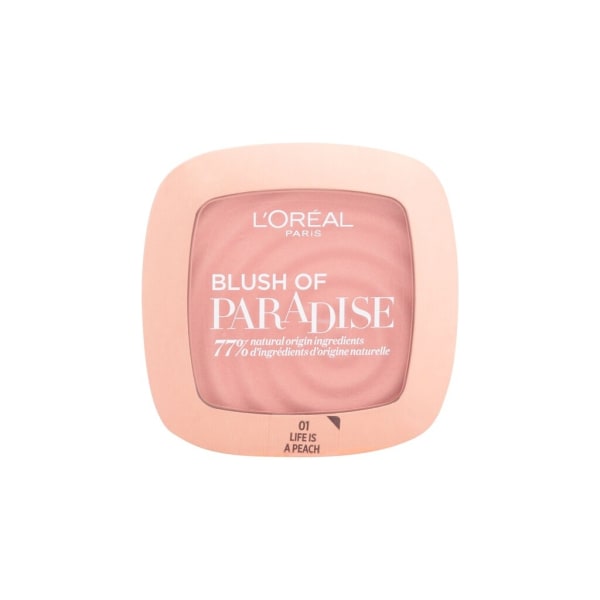 L'Oréal Paris - Paradise Blush 01 Life Is Peach - For Women, 9 m