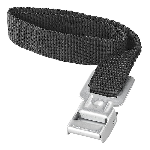 Bind stropper med metalspænde 18mm-40cm - sæt med 4 stk