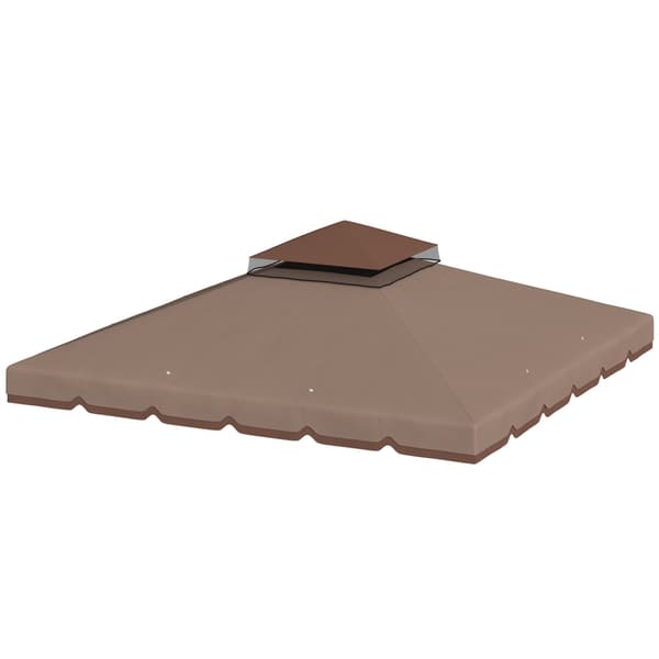 Udskiftningsbaldakin til 3x3m pavillon, UPF 30+ polyester