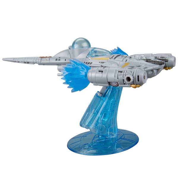 Mandalorian N-1 Starfighter-figur, 19 cm samlarleksak
