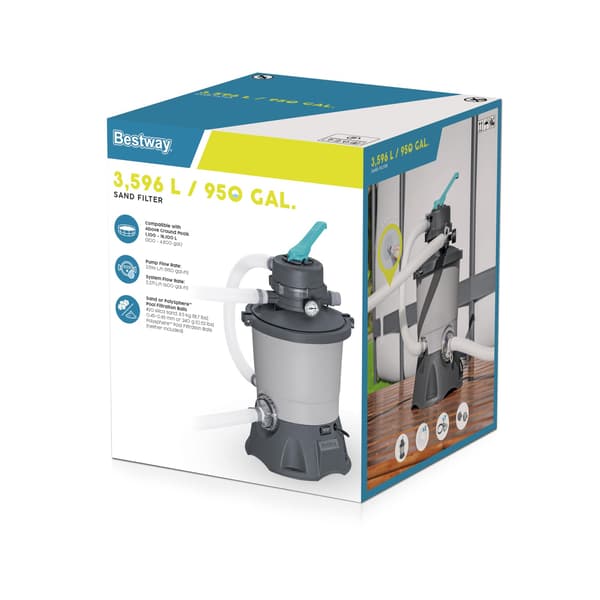 Bestway Sandfilterpumpe 3.596L