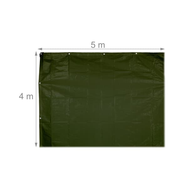 Grøn presenning 200 g/m²