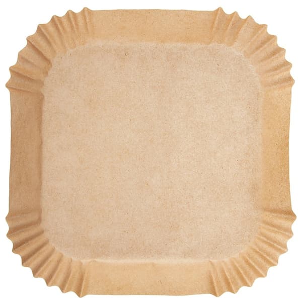 Airfryer-foringer, 100 stk., 19,5x19,5 cm, non-stick