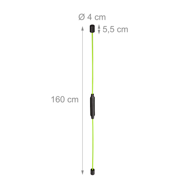 Neonkeltainen värinäsauva