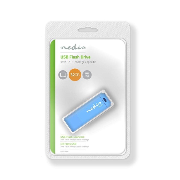 Muistitikku | 32 GB | USB Type-A | Lukunopeus: 12 MB/s | Kirjoitusnopeus: 3 MB/s