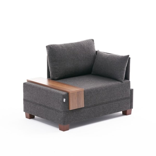 1-sædet sofa flyve højre - antracit