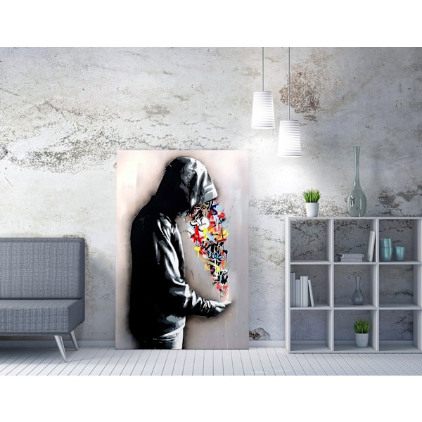 Dekorativ målning på canvas WY355 (50 x 70)
