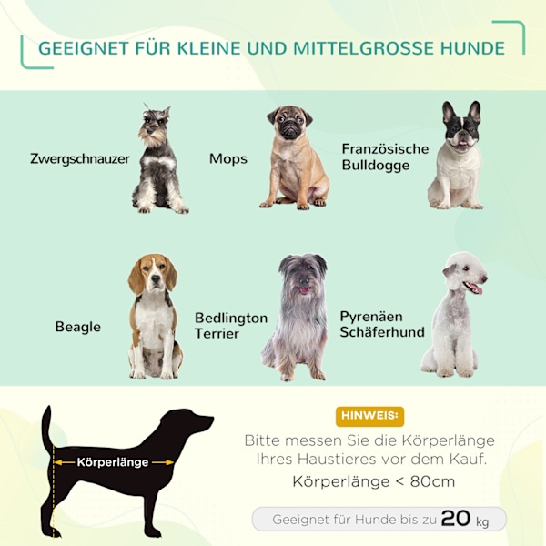 Dog Bed Canopy Andas Taft Tyg Grå 92X76X90Cm