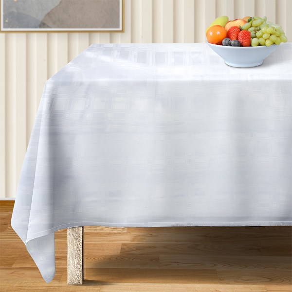 Fläcktålig duk vit 180x130 cm