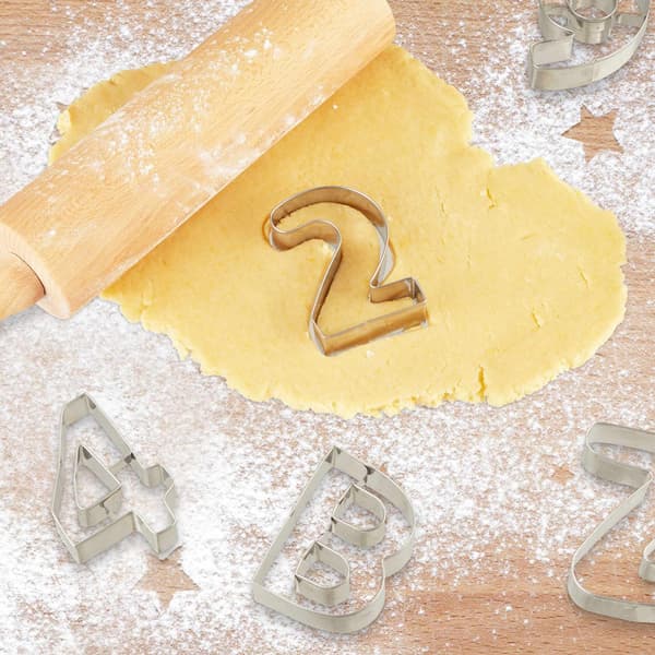 Biscuit Cutter bogstaver &amp; tal
