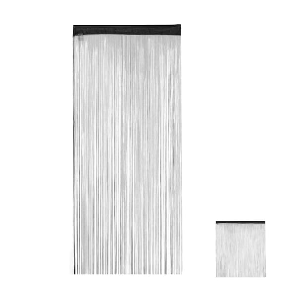 Svarta draperier