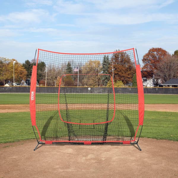 Baseboll Softboll Träningsnät 7x7ft, Strike Zone, Bag
