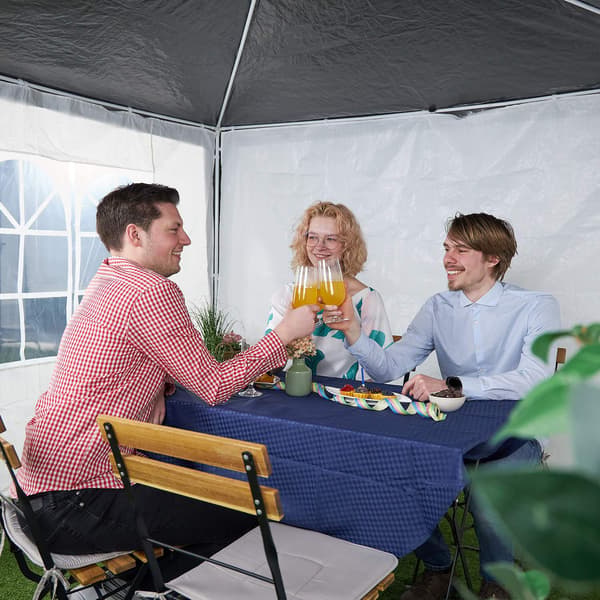 Gazebo Sidepaneler Sæt - Vejrbestandig, rivefast