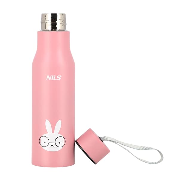 Bunny Thermal Cup – Isolerad, läckagesäker, 12 oz
