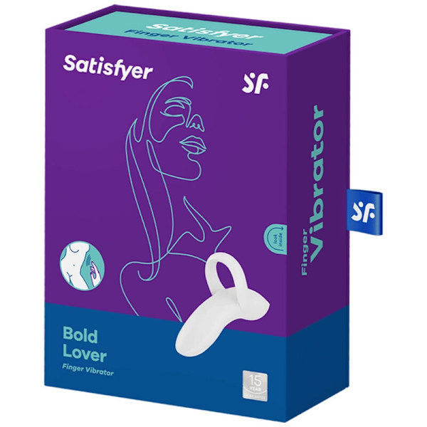 Satisfyer - Bold Lover Finger Vibrator valkoinen