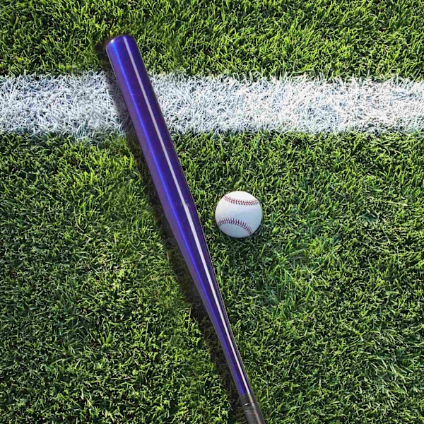 Blå basebollträ i aluminium