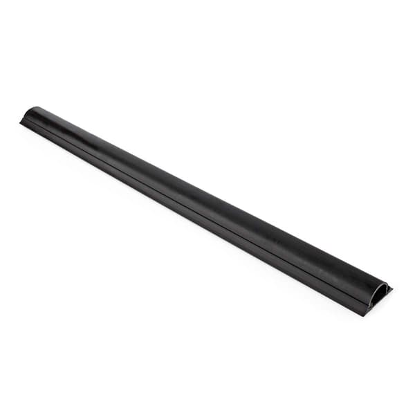Kabelkanal, PVC, sort, passer til 16 mm kabler