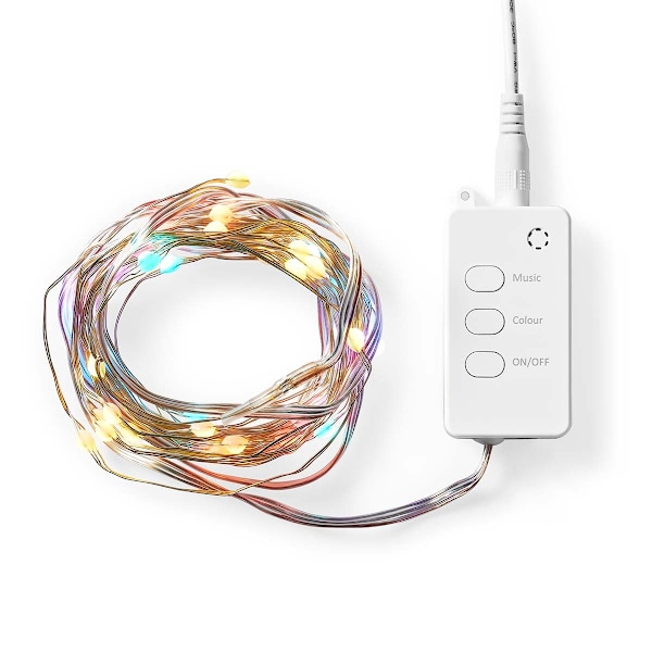 SmartLife LED-Remsa | Wi-Fi | Flerfärgad | SMD | 5.00 m | IP20 | 2700 - 6500 K | 400 lm | Android™ / IOS