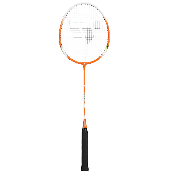 Badmintonset, 2 racketar, blå/orange