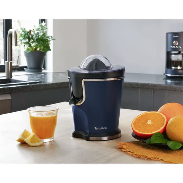 Citruspress 160W – Rostfritt stål, 2 koner