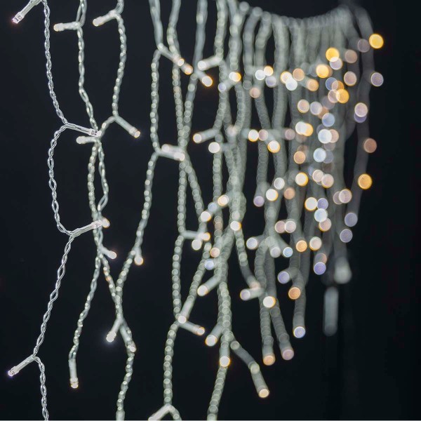 SmartLife Julbelysning | Istapp | Wi-Fi | Kall Vit | 240 LED's | 5.00 m | Android™ / IOS