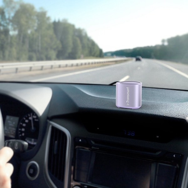 Liten Mini TWS Nimo Bluetooth 5.3 5W trådlös högtalare lila