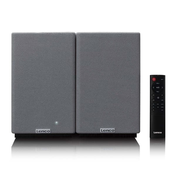 Bluetooth stereo reolhøjttalere, 80W RMS, DSP, RCA/USB