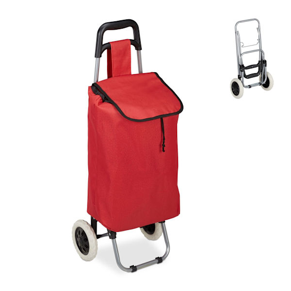 Fällbar shoppingvagn