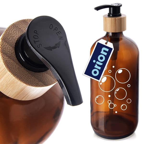 Sæbedispenser i glas 500 ml