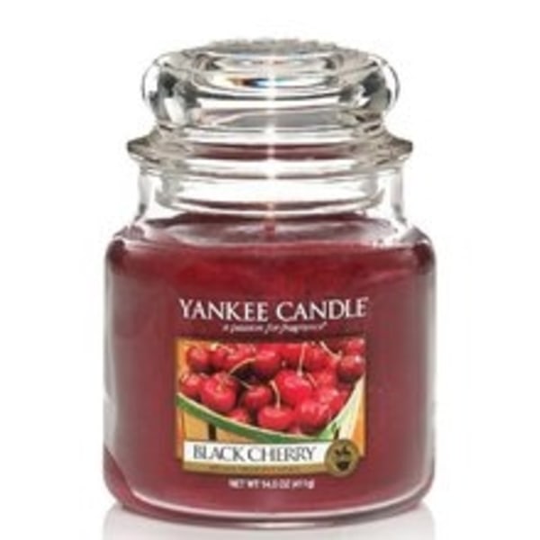 Yankee Candle - Black Cherry Candle - Scented candle 411.0g