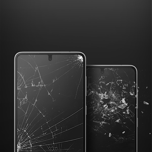 Härdat glas för Galaxy A73 5G Invisible Defender ID Glas 2,5D 0,33 mm