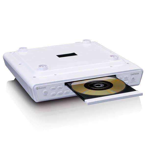 Keittiökelloradio, jossa CD Bluetooth® ja Remote Control White
