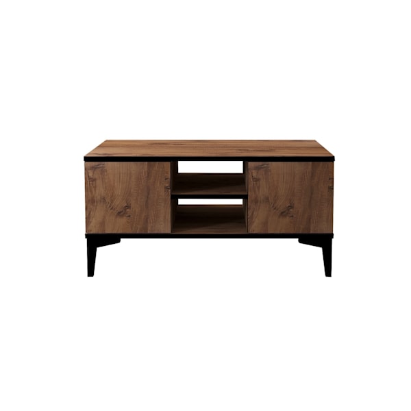 Soffbord Cide - Atlantic Pine, Svart