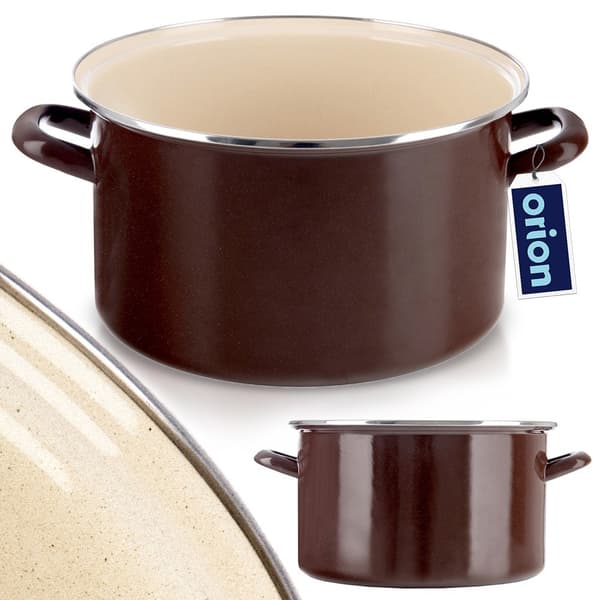 BRUN emaljegryde 30 cm, 10 l