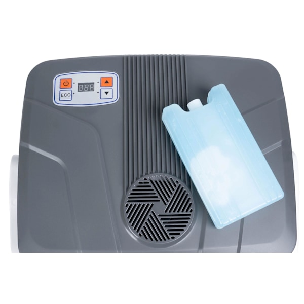 Bärbar bilkylare, 29L, 220-240V DC12V, värmefunktion, gratis insats, grafit