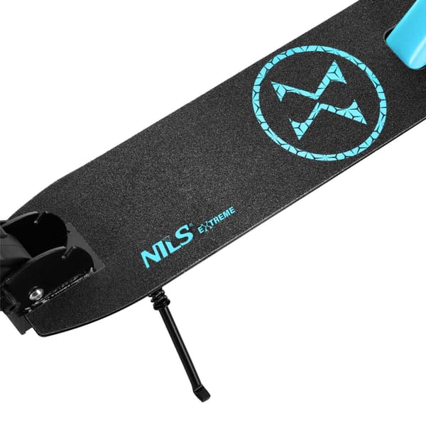 Sort sparkescooter, foldbar, letvægtsdesign