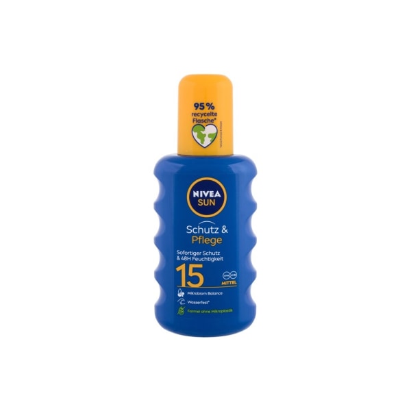 Nivea - Sun Protect & Moisture SPF15 - Unisex, 200 ml