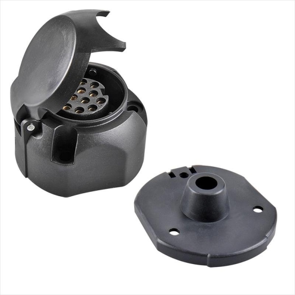Sokkel 13-polet PVC Jaeger type + gummipakning