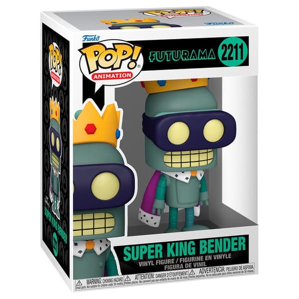 POP-figur Futurama Super King Bender