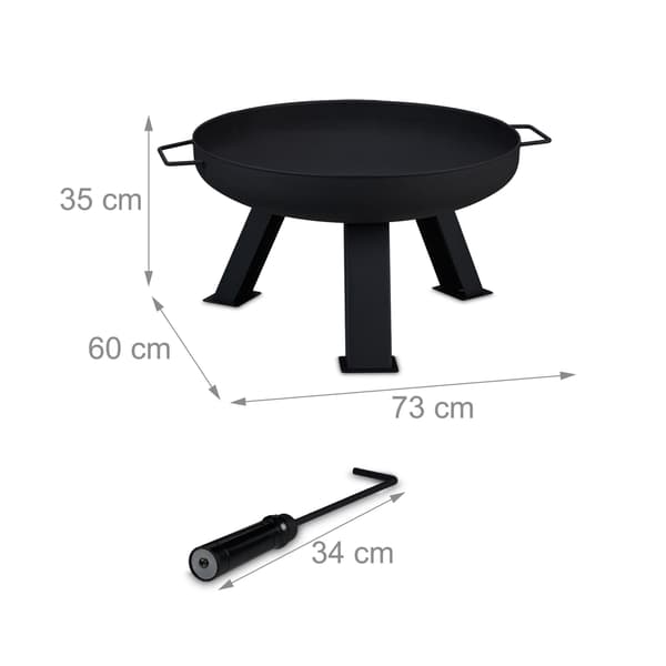 Eldskål 60 cm