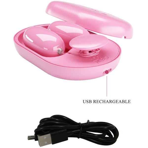 Pretty Love - Fun Box Rosa Vibrerande Kula